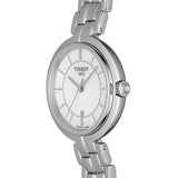 Buy Shop Tissot T Lady Flamingo Mother of Pearl White Dial Silver Steel Strap Watch For Women - T094.210.11.111.00 USA Online