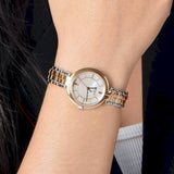 Buy Shop Tissot T Lady Flamingo Mother of Pearl White Dial Two Tone Steel Strap Watch For Women - T094.210.22.111.00 USA Online