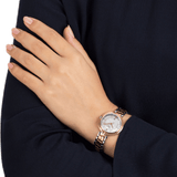 Buy Shop Tissot T Lady Flamingo Mother of Pearl White Dial Two Tone Steel Strap Watch For Women - T094.210.22.111.00 USA Online