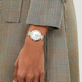 Buy Shop Tissot T Lady Flamingo Mother of Pearl White Dial Two Tone Steel Strap Watch For Women - T094.210.22.111.00 USA Online