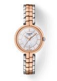 Buy Shop Tissot T Lady Flamingo Mother of Pearl White Dial Two Tone Steel Strap Watch For Women - T094.210.22.111.00 USA Online