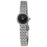 Buy Shop Tissot T Lady Lovely Black Dial Silver Steel Strap Watch For Women - T058.009.11.051.00 USA Online