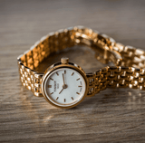 Buy Shop Tissot T Lady Lovely Mother of Pearl Dial Rose Gold Steel Strap Watch For Women - T058.009.33.111.00 USA Online