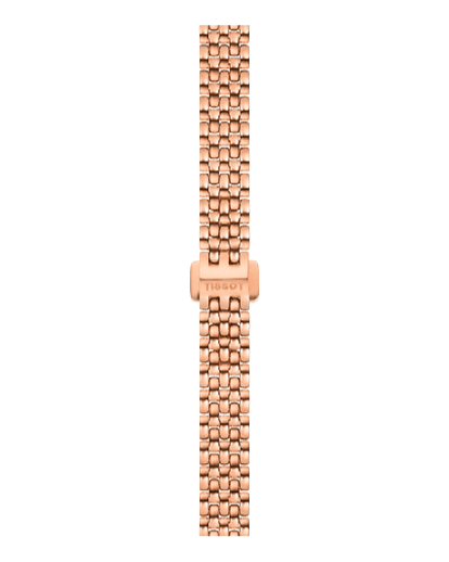 Buy Shop Tissot T Lady Lovely Silver Dial Rose Gold Steel Strap Watch For Women - T058.009.33.031.01 USA Online
