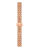 Buy Shop Tissot T Lady Lovely Silver Dial Rose Gold Steel Strap Watch For Women - T058.009.33.031.01 USA Online