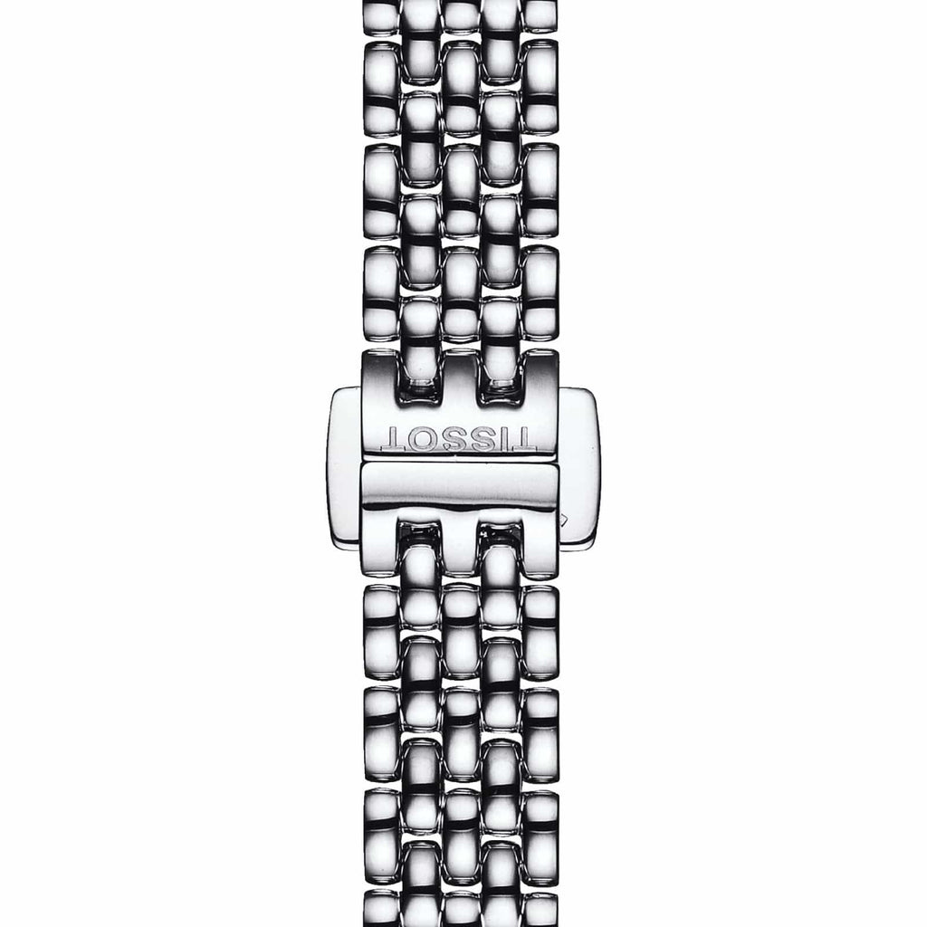 Buy Shop Tissot T Lady Lovely Silver Dial Silver Steel Strap Watch For Women - T058.009.11.031.00 USA Online
