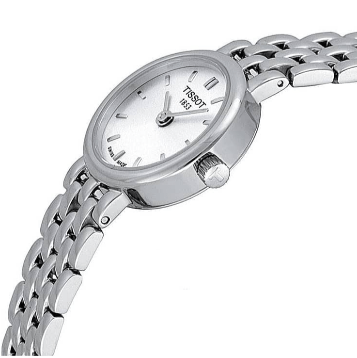 Buy Shop Tissot T Lady Lovely Silver Dial Silver Steel Strap Watch For Women - T058.009.11.031.00 USA Online