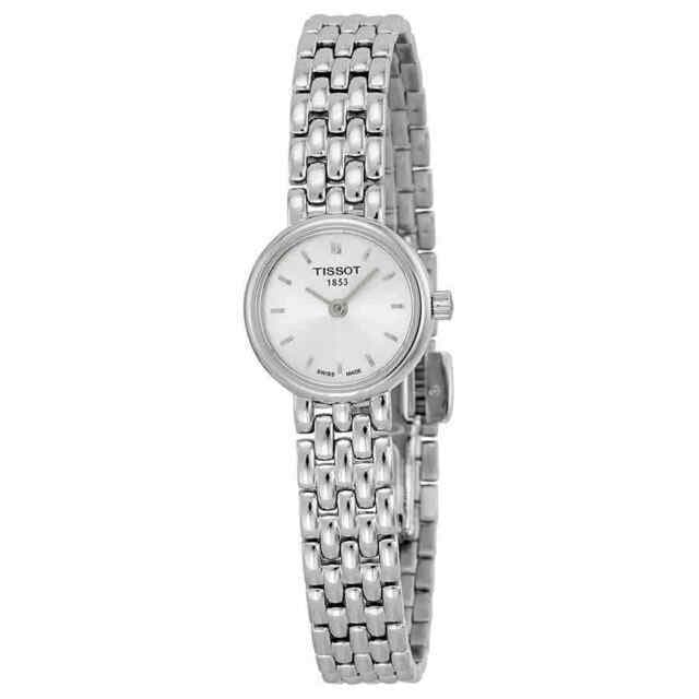 Buy Shop Tissot T Lady Lovely Silver Dial Silver Steel Strap Watch For Women - T058.009.11.031.00 USA Online