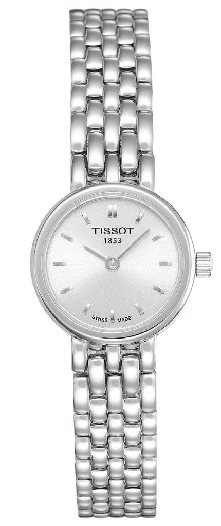 Buy Shop Tissot T Lady Lovely Silver Dial Silver Steel Strap Watch For Women - T058.009.11.031.00 USA Online