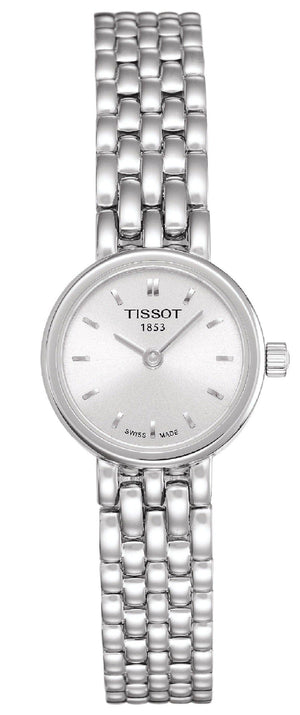 Buy Shop Tissot T Lady Lovely Silver Dial Silver Steel Strap Watch For Women - T058.009.11.031.00 USA Online