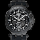 Buy Shop Tissot T Race Chronograph Anthracite Black Dial Black Silicone Strap Watch For Men - T115.417.37.061.03 USA Online