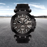 Buy Shop Tissot T Race Chronograph Anthracite Black Dial Black Silicone Strap Watch For Men - T115.417.37.061.03 USA Online