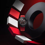 Buy Shop Tissot T Race Chronograph Black Dial Red Rubber Strap Watch For Men - T141.417.37.057.01 USA Online