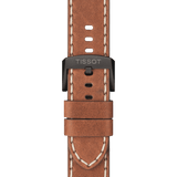 Buy Shop Tissot T Sport Chrono XL Black Dial Brown Leather Strap Watch For Men - T116.617.36.057.00 USA Online