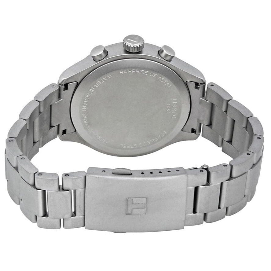 Buy Shop Tissot T Sport Chrono XL Chronograph Blue Dial Silver Steel Strap Watch For Men - T116.617.11.047.00 USA Online