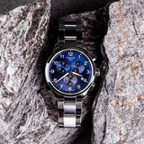 Buy Shop Tissot T Sport Chrono XL Classic Blue Dial Silver Steel Strap Watch For Men - T116.617.11.047.01 USA Online