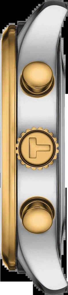 Buy Shop Tissot T Sport Chrono XL Classic Gold Dial Two Tone Steel Strap Watch for Men - T116.617.22.021.00 USA Online