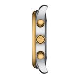 Buy Shop Tissot T Sport Chrono XL Classic Gold Dial Two Tone Steel Strap Watch for Men - T116.617.22.021.00 USA Online