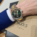 Buy Shop Tissot T Sport Chrono XL Classic Green Dial Two Tone Steel Strap Watch for Men - T116.617.22.091.00 USA Online