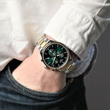Buy Shop Tissot T Sport Chrono XL Classic Green Dial Two Tone Steel Strap Watch for Men - T116.617.22.091.00 USA Online