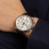 Buy Shop Tissot T Sport Chrono XL Classic Silver Dial Brown Leather Strap Watch For Men - T116.617.16.037.00 USA Online