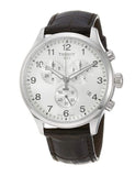 Buy Shop Tissot T Sport Chrono XL Classic Silver Dial Brown Leather Strap Watch For Men - T116.617.16.037.00 USA Online