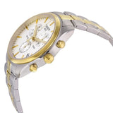 Buy Shop Tissot T Sport PR 100 Chronograph White Dial Two Tone Steel Strap Watch For Men - T101.417.22.031.00 USA Online