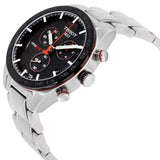 Buy Shop Tissot T Sport PRS 516 Chronograph Black Dial Silver Steel Strap Watch For Men - T100.417.11.051.01 USA Online