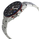 Buy Shop Tissot T Sport PRS 516 Chronograph Black Dial Silver Steel Strap Watch For Men - T100.417.11.051.01 USA Online