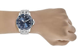 Buy Shop Tissot T Sport Seastar 1000 Powermatic Silicium Blue Dial Silver Steel Strap Watch For Men - T120.407.11.041.01 USA Online