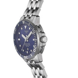 Buy Shop Tissot T Sport Seastar 1000 Powermatic Silicium Blue Dial Silver Steel Strap Watch For Men - T120.407.11.041.01 USA Online