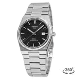 Buy Shop Tissot PRX Powermatic 80 Black Dial Silver Steel Strap Watch for Men - T137.407.11.051.00 USA Online