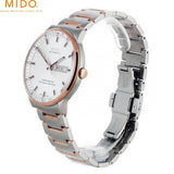 Buy Shop Mido Commander II Chronometer Automatic Silver Dial Two Tone Steel Strap Watch For Men - M021.431.22.031.00 USA Online
