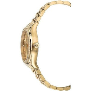 Buy Shop Versace Virtus Quartz Gold Dial Gold Steel Strap Watch for Women - VEHU00720 USA Online