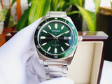 Buy Shop Citizen Eco Drive Vintage Green Dial Silver Steel Strap Watch For Men - AW1598-70X USA Online