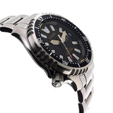 Buy Shop Citizen Promaster 200M Diver Fugu Asian Limited Edition Black Dial Silver Steel Strap Watch For Men - NY0090-86E USA Online