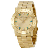 Buy Shop Marc Jacobs Amy Dexter Gold Dial Gold Steel Strap Watch for Women - MBM3215 USA Online