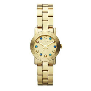 Buy Shop Marc Jacobs Amy Dexter Gold Dial Gold Steel Strap Watch for Women - MBM3218 USA Online