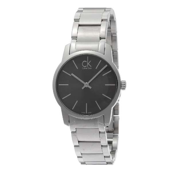 Buy Shop Calvin Klein City Grey Dial Silver Steel Strap Watch for Women - K2G23161 USA Online