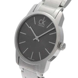 Buy Shop Calvin Klein City Grey Dial Silver Steel Strap Watch for Women - K2G23161 USA Online