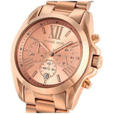 Buy Shop Michael Kors Bradshaw Rose Gold Dial Rose Gold Steel Strap Watch for Women - MK5503 USA Online