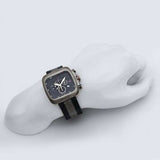 Buy Shop Gucci Coupe Chronograph Blue Dial Two Tone NATO Strap Watch for Men - YA131203 USA Online