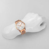 Buy Shop Calvin Klein City White Dial Rose Gold Steel Strap Watch for Men - K2G21646 USA Online