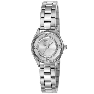 Buy Shop Marc Jacobs Tether Transparent Silver Dial Silver Steel Strap Watch for Women - MBM3416 USA Online