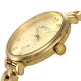Buy Shop Marc Jacobs Sally Champagne Gold Dial Gold Steel Strap Watch for Women - MBM3363 USA Online