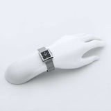 Buy Shop Calvin Klein Mark Black Dial Silver Mesh Bracelet Watch for Women - K3R23121 USA Online