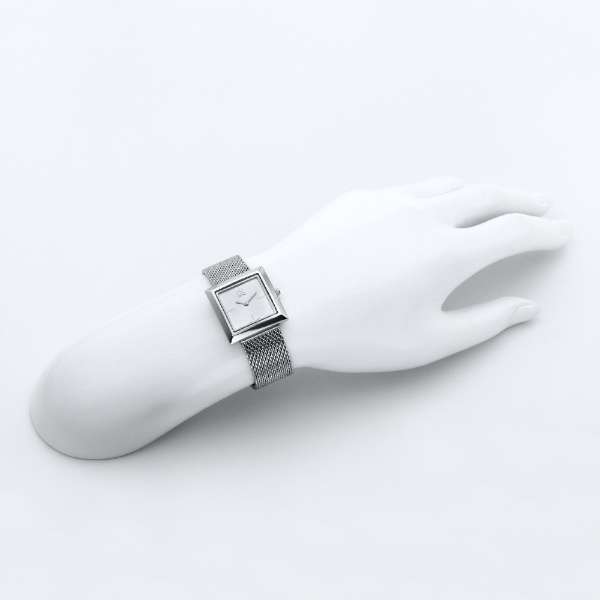 Buy Shop Calvin Klein Mark Silver Dial Silver Mesh Bracelet Watch for Women - K3R23126 USA Online