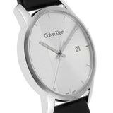 Buy Shop Calvin Klein City Silver Dial Black Steel Strap Watch for Men - K2G2G1CX USA Online