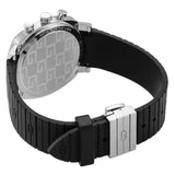 Buy Shop Gucci Grip Chronograph Black Dial Black Rubber Strap Watch For Men - YA157301 USA Online