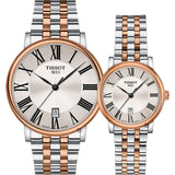Buy Shop Tissot Carson Premium White Dial Two Tone Steel Strap Watch For Men - T122.410.22.033.00 USA Online